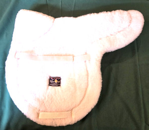 TOKLAT Super Quilt Fleece High Profile CLOSE CONTACT 17-17.5 English Saddle Pad