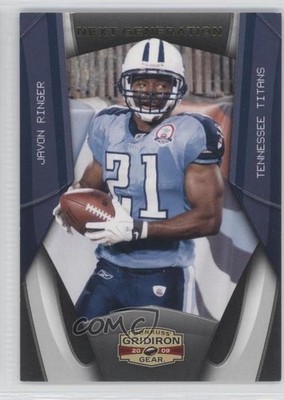 2009 Donruss Gridiron Gear Next Generation Gold /100 Javon Ringer Rookie RC 0b2