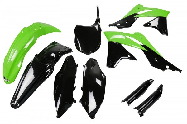 Kunststoff Verkleidung Kit Full Kawasaki Kxf 250 2013 - 2016 Ufo Plast Replica-image