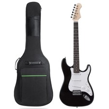 39 Inch Guitar Bag 7mm Padding Waterproof Guitar Case, Guitar Gig Bag Backpac...