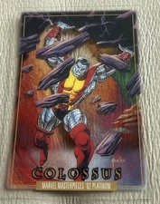 2024 Skybox Marvel Masterpieces '92 Platinum Clear Cut #14 Colossus
