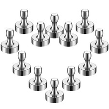 Fridge Magnets Extra Strong, Large Heavy Duty Magnetic Push Pins for Kitchen ...