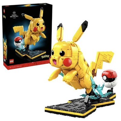 72152 LEGO Pokemon Pikachu und Poke Ball 2050 Teile - NEU -