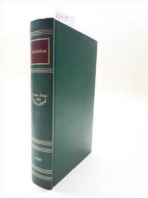 Verner Von Heidenstam Nobelpreis 1916 UTET 1970