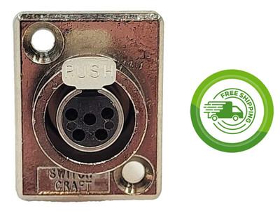 Switchcraft TY5F - Mini Q-G XLR Female 5-Pin Connector - Panel Mount - FREE SHIP