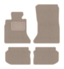 Fu�matten Automatten Velours Beige f�r BMW 5 F10 2010-2013 4-tlg