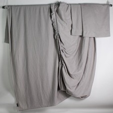 4 Piece Soft Cozy Company Gray Fleece Full Size Bedsheet Set
