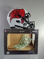 TIM BROWN AUTOGRAPHED FULL SIZE SPEED REPLICA TAMPA BAY BUCCANEERS WHITE HELMET