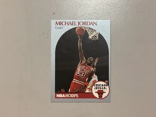 MICHAEL JORDAN 90-91 NBA Hoops #65 (nice card)