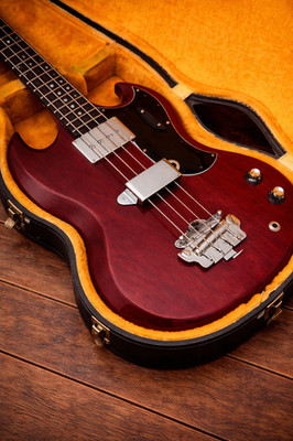 Gibson EB-0, 1965, 1 Owner   ALL ORIGINAL - Excellent Condition , Cherry Red