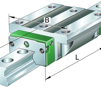 KWVE25-B-N INA 23 x 70 x 83,3 mm LINEAR PLAIN UNIT