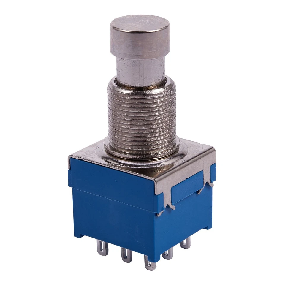 Efectos de guitarra 3PDT 9-Pin Enganche Pedal Interruptor de pie Pie Y7V26055 - Imagen 4 de 4