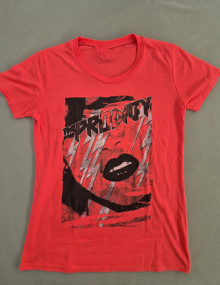 Red Tee The prodigy Band Gift For Fans Adult T-shirt Full Size ZA502