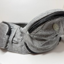 Dreambaby Up  Go Hip Seat Baby Carrier Gray Waist Belt Storage Pockets