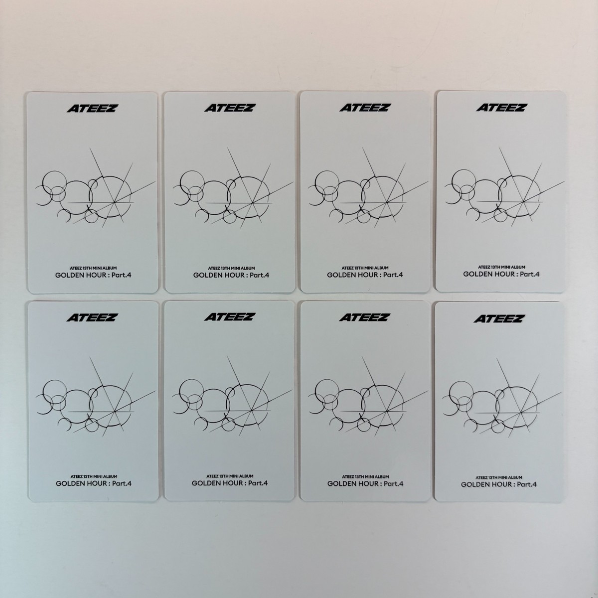 ATEEZ] GOLDEN HOUR : Part.4 TOKTOQ Only POB Photocard (Strawberry