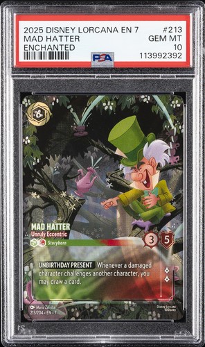 Mad Hatter - Unruly Eccentric graded PSA 10 for sale on eBay