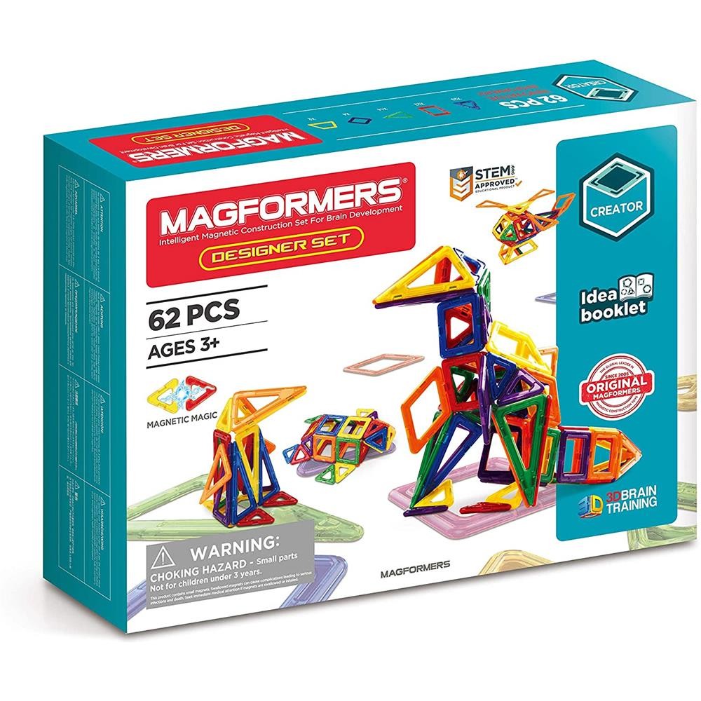 MAGFORMERS 274-15 Конструкторский набор из 62 частей комплексная 3D-модель 22490₽