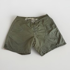 J.Crew Men  s Size 33 Olive The Original Short Board Swimming Trunks Pool Beach