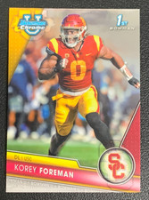 2023 Bowman University Chrome - Korey Foreman #190 (RC)