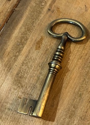 Skeleton Key, heavy, possible brass