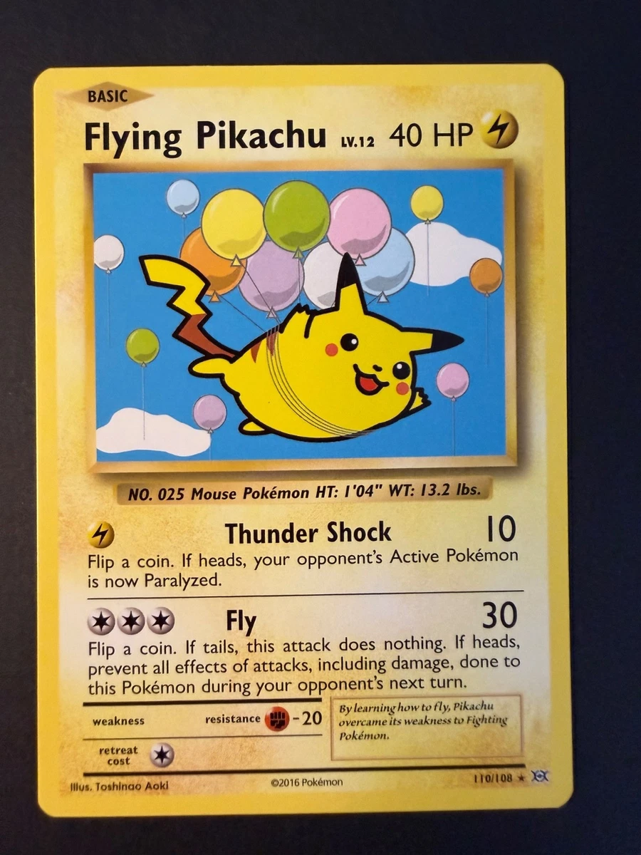 Pikachu Pokémon TCG Evolutions Secret Rare Individual Collectible