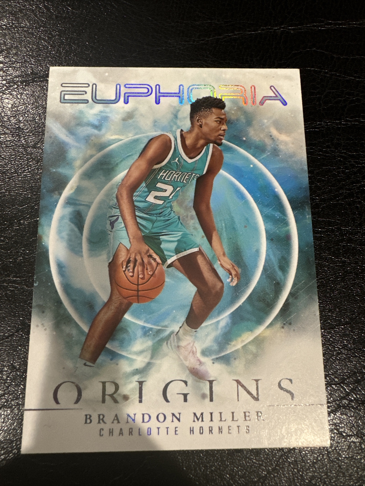 2023-24 PANINI ORIGINS BRANDON MILLER ROOKIE RC EUPHORIA SP #5 CHARLOTTE HORNETS