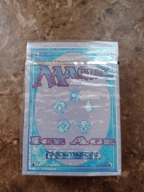 Ice Age Starter Deck Magic the Gathering MTG English New Sealed Vintage 1995 Ice Age Starter Deck Magic the Gathering MTG English New Sealed Vintage 1995