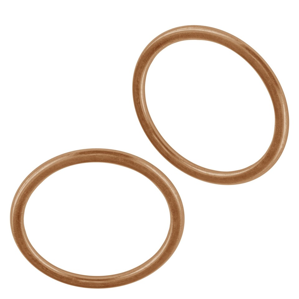 Caltric Exhaust Pipe Gaskets – Compatible With Suzuki RF600R & RF900R (1994-1996 Models)