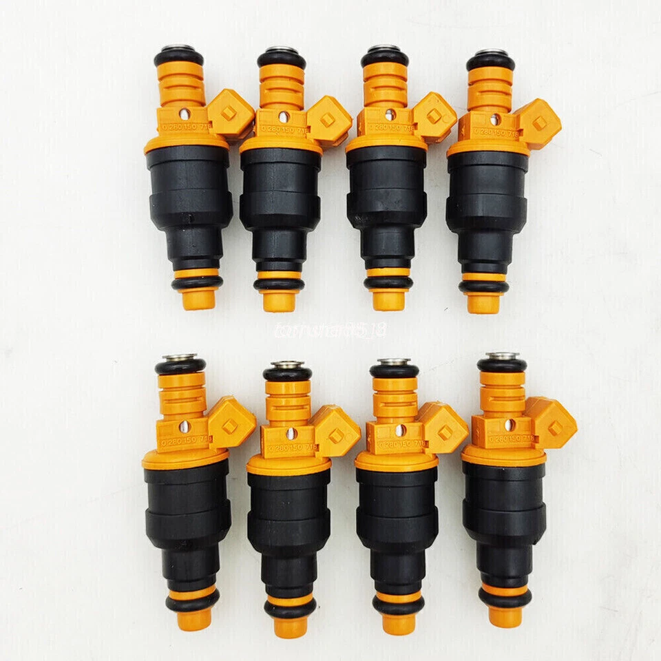 8X Original BOSCH OEM Upgrade Fuel Injectors For Ford F150 F250 F350 0280150718 - Изображение 3 из 4