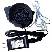 Gemmy Inflatable Replacement Fan Blower with 6' Long Light String with 3 Very Br