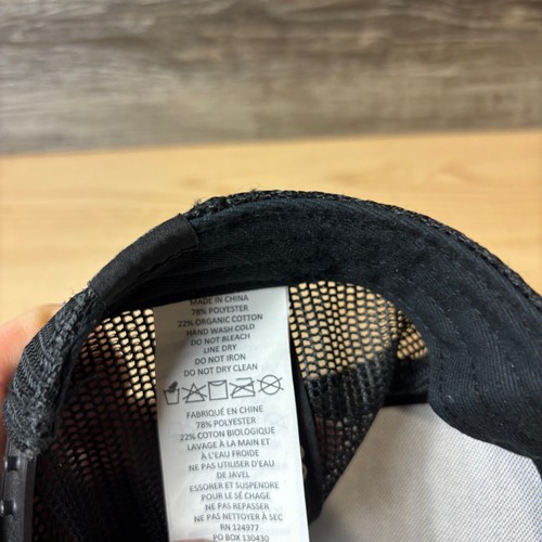 PrAna Hat Cap Snap Back Womens Gray Orange Van Life Outdoors Trucker - Picture 9 of 11