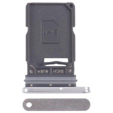 For Samsung Galaxy S24 Ultra 5G SIM Card Tray silver
