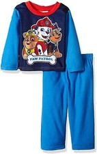 Paw Patrol 2 PC Long Sleeve Pajama Set Boy Size 8