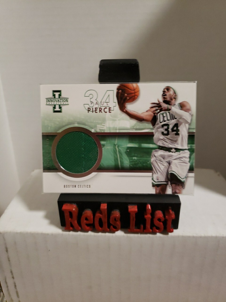 2012-13 Panini Innovation Jerseys 62/99 Paul Pierce #33 Boston Celtics HOF