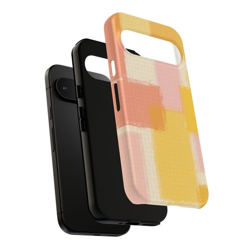 Abstract Checker Tough Case, Pink and Yellow Phone Cover, Protective Phone Case, - 第 100/199 張圖片