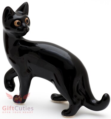 Porcelain Figurine of Bombay Cat Kitty Kitten