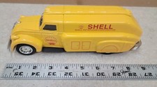 Ertl Diecast Scale Models 1938 Dodge Airflow Tanker Bank Shell Yellow