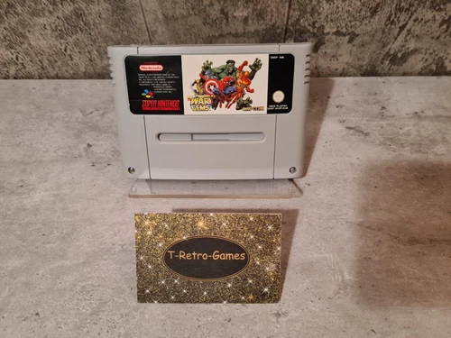 SNES Super Nintendo Marvel Super Heroes in War of The Gems Module EUR