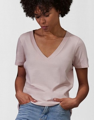 B&C #E150 V T-Shirt /women TW001 Damen Kurzarm T-Shirt NEU