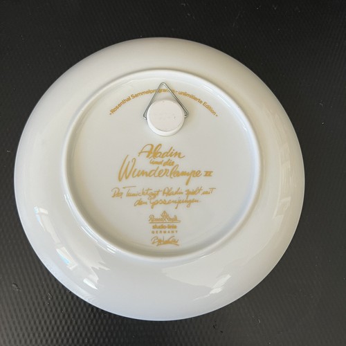 Aladdin & Magic Lamp #2 Bjorn Wiinblad Rosenthal Collector Plate 6.5" B704 - Picture 4 of 5