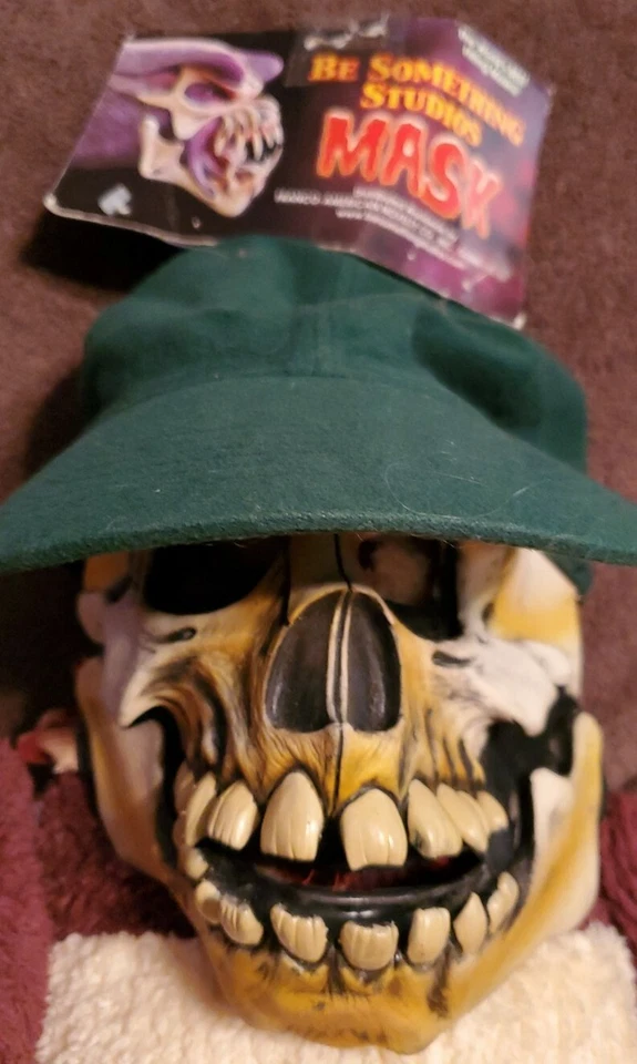 Little Raskull Mask Skull Skeleton Dress Up Halloween Adult Costume Accessory - Image 2 of 4