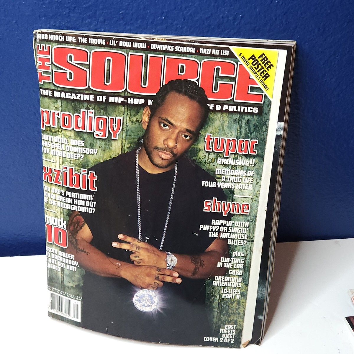 The Source Magazine October 2000 #133 Xzibit Prodigy Mack 10 Big L