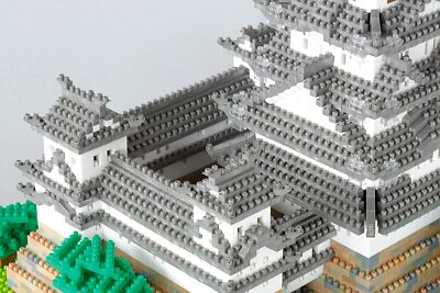 Nanoblock Himeji Castle Special Deluxe Edition Metallic Nanoblock Himeji Castle Special Deluxe Edition Metallic