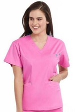 Small and XL only Signature Classic V-Neck Scrub Top