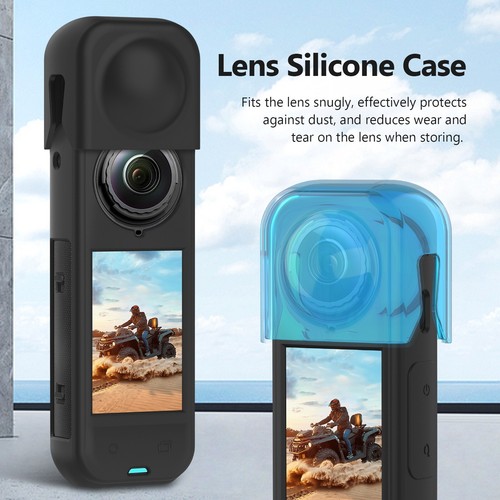 Kit d'accessoires housse étui bâton selfie étanche sous-marin pour Insta360 X5 - Photo 8 sur 91