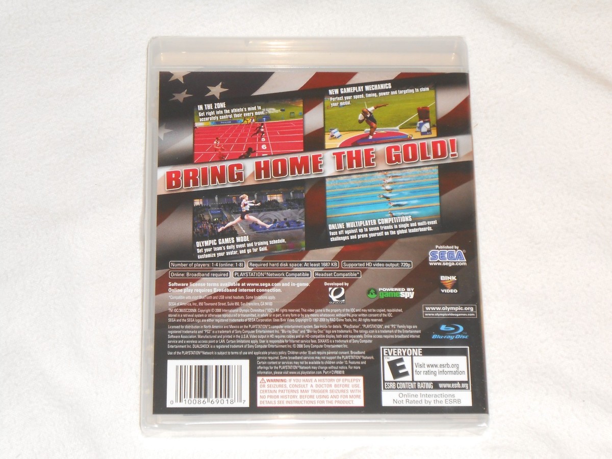 NEW Beijing 2008 Playstation 3 Game PS3 SEALED Olympics