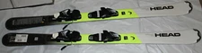 HEAD Supershape team 4Easy Junior skis 137cm +Tyrolia adjustable bindings NEW