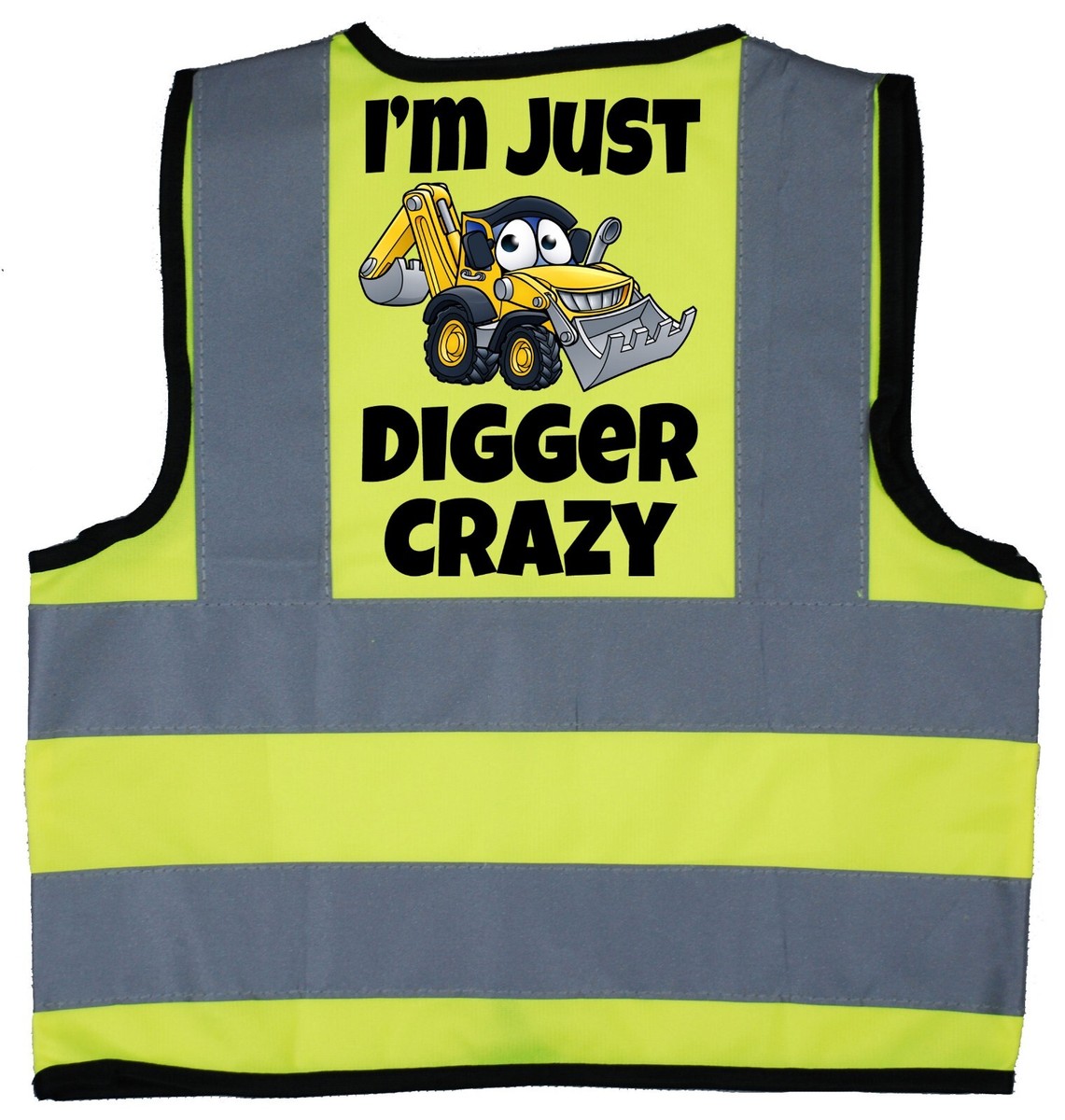 Little Helper Childrens Personalised High Visibility Vests I'm