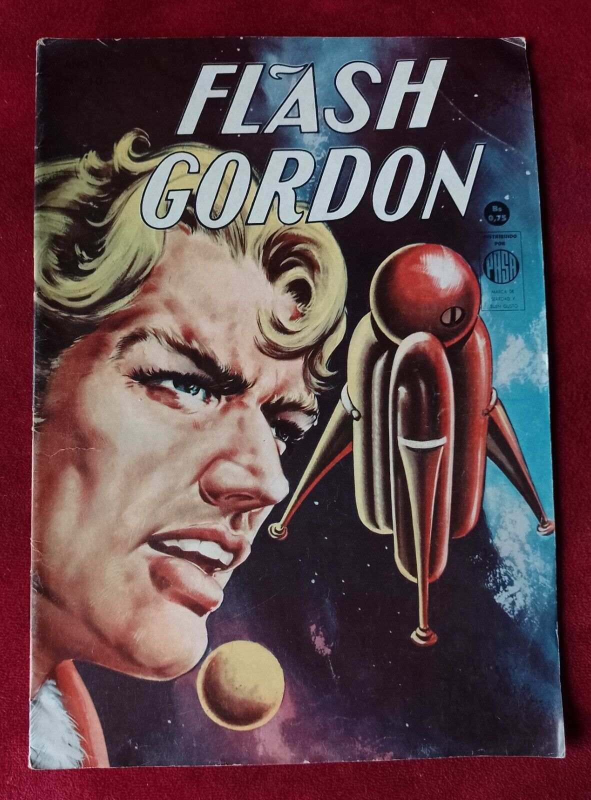FLASH GORDON # 10 EDITORIAL LORD COCHRANE