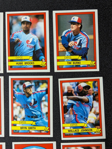 Montreal Expos - Baseball Sticker - Panini 1989 - Lot of 9 - Picture 3 of 6
